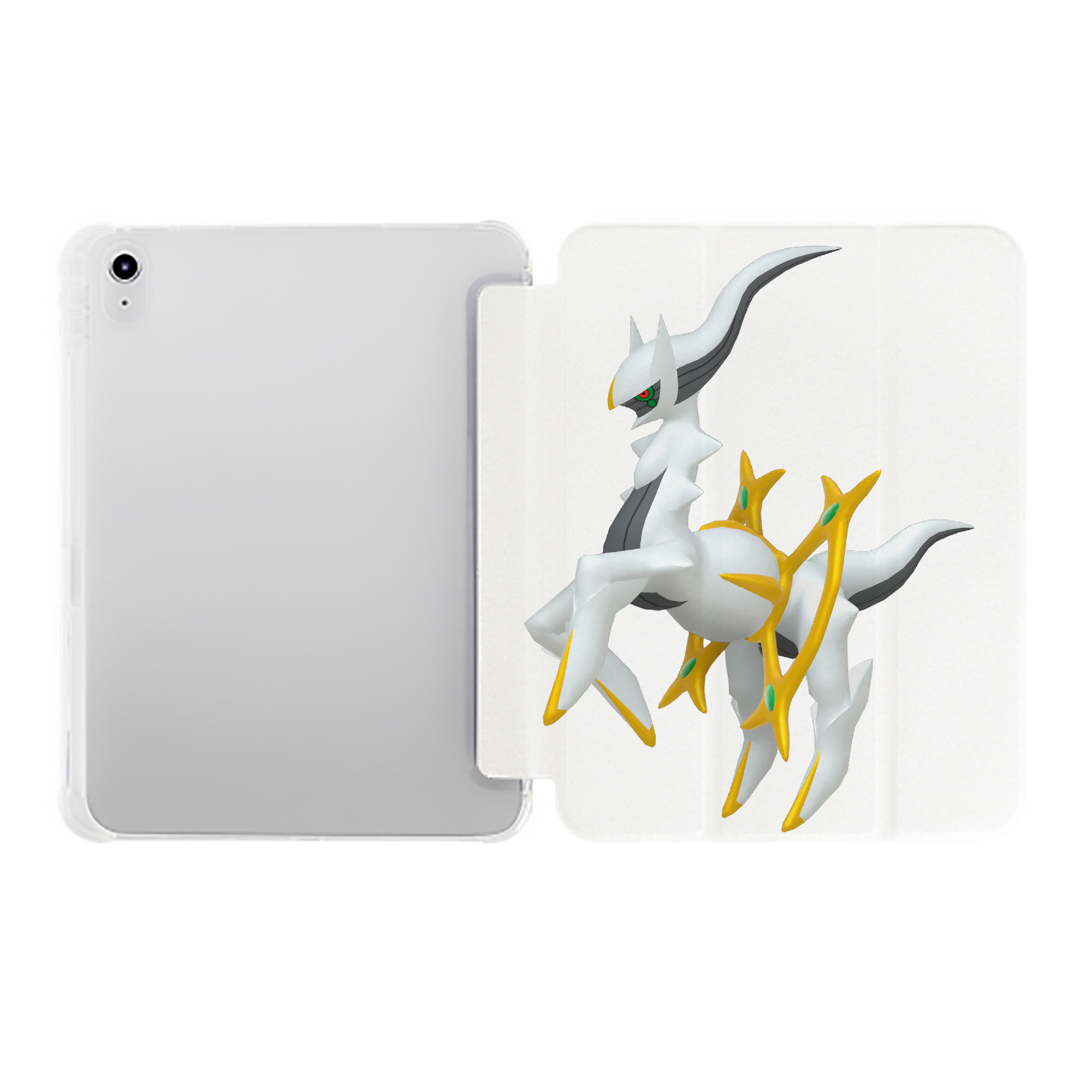 （画像用） ポケットモンスター Pokémon IPad ケース ペン収納付き 三つ折りスタンド PUレザー×シリコン 対応機種9.5/10.5/10.9インチ